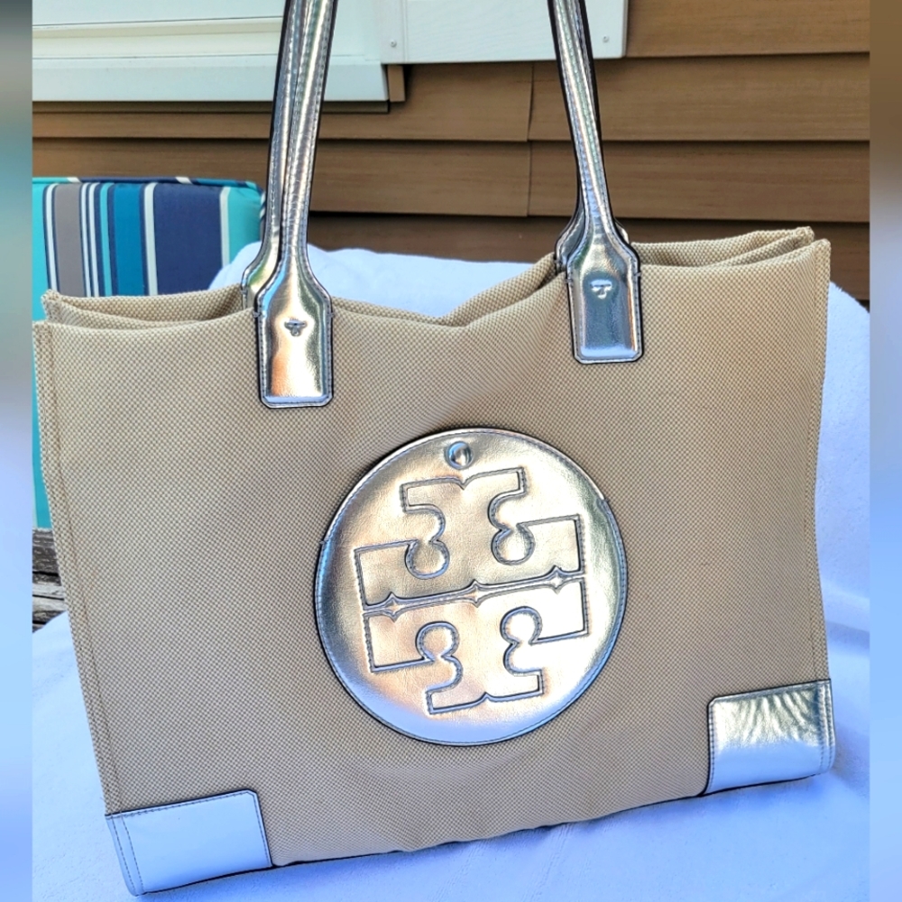 Tory burch large summer tote